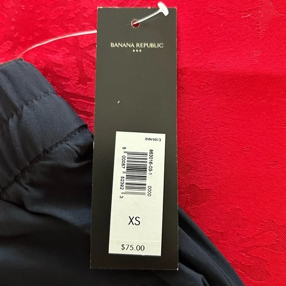 Banana Republic Factory Air Stretch Navy Pants - Picture 5 of 6